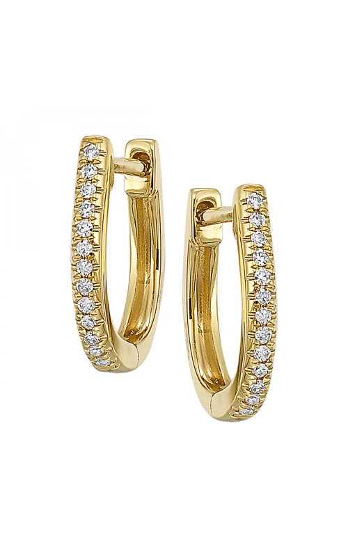 Diamond Hoop Earring