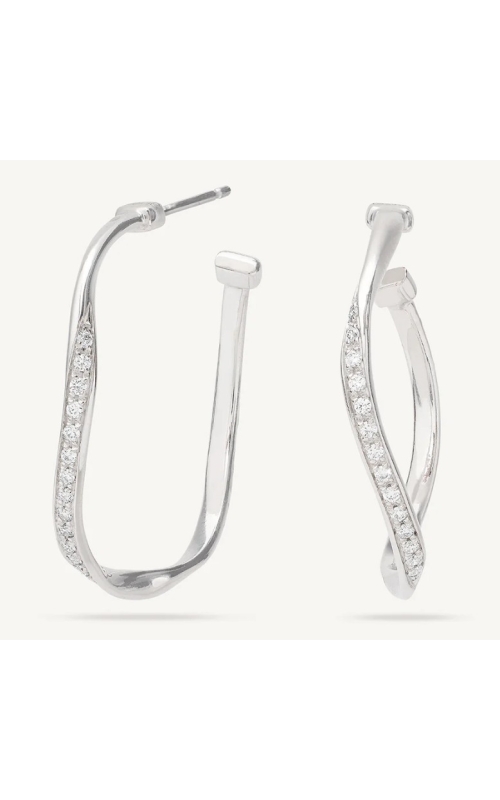 Diamond Hoop Earring