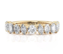 Michael M Wedding Band  R814B