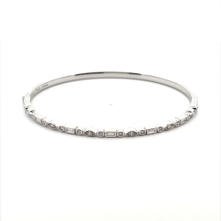 Diamond Bangle Bracelet